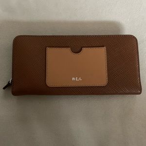 Ralph Lauren Lindley Continental Snap Wallet
